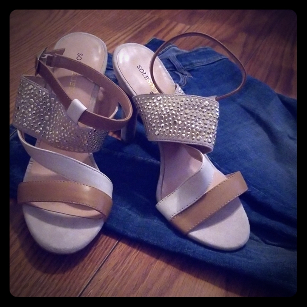 Sole Society Ankle Strap Heel
